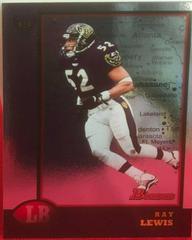 Ray Lewis [Interstate Refractors] #172 Football Cards 1998 Bowman Chrome Prices