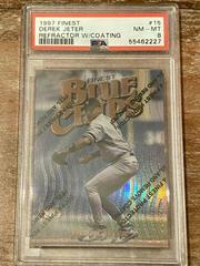 Derek Jeter [Refractor] #15 Baseball Cards 1997 Finest Prices