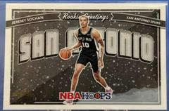 Jeremy Sochan [Winter] #9 Basketball Cards 2022 Panini Hoops Rookie Greetings Prices