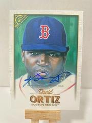 David Ortiz [Autograph] #91 Baseball Cards 2018 Topps Gallery Prices