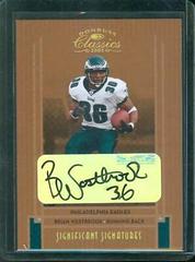 Brian Westbrook [Timeless Tributes Gold] Football Cards 2005 Panini Donruss Classics Prices