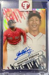Masataka Yoshida [Orange] #FFA-MY Baseball Cards 2023 Topps Pristine Fresh Faces Autographs Prices