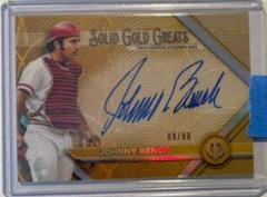 Johnny Bench #GGA-JB Baseball Cards 2022 Topps Tribute Solid Gold Greats Autographs Prices