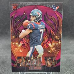 C. J. Stroud [Pink] #FU-2 Football Cards 2023 Panini Phoenix Fire Up Prices