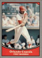 Orlando Cepeda Baseball Cards 1990 Pacific Legends Prices