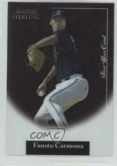 Fausto Carmona #BS-FC Baseball Cards 2004 Bowman Sterling Prices