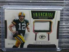 Aaron Rodgers [Prime Holo Gold] Football Cards 2018 National Treasures Franchise Prices
