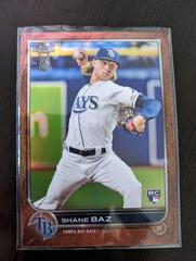 Shane Baz [Ben Baller Orange] #201 Baseball Cards 2022 Topps Chrome Prices