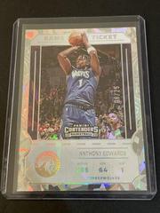 Anthony Edwards [Game Purple] #2 Basketball Cards 2022 Panini Contenders Prices
