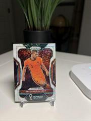 Matthijs de Ligt [White Sparkle] #158 Soccer Cards 2022 Panini Prizm World Cup Prices