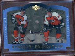 Eric Lindros, John LeClair [Dynasty] Hockey Cards 1996 Upper Deck Ice Stanley Cup Foundation Prices