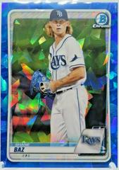 Shane Baz [Blue] #BD-10 Baseball Cards 2020 Bowman Draft Prices