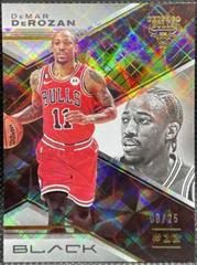 DeMar DeRozan [Gold] #5 Basketball Cards 2022 Panini Black Prices