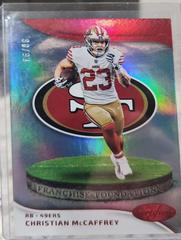 Christian McCaffrey [Red] #FF-10 Football Cards 2023 Panini Certified Franchise Foundations Prices