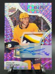 Philip Tomasino [Purple Diamond Autograph Patch] Hockey Cards 2021 Upper Deck Allure Prices