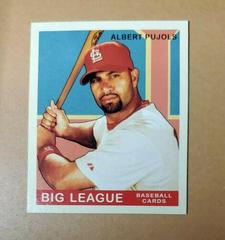 Albert Pujols [Red Back] #6 Baseball Cards 2007 Upper Deck Goudey Prices