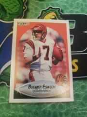 Boomer Esiason #214 Football Cards 1990 Fleer Prices
