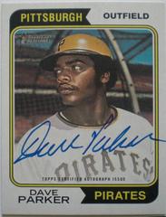 Dave Parker Baseball Cards 2023 Topps Heritage Real One Autographs Prices