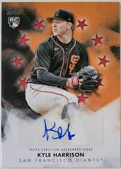 Kyle Harrison [Red] #BSA-KHA Baseball Cards 2024 Topps Baseball Stars Autograph Prices