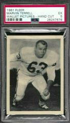 Marvin Terrell Football Cards 1961 Fleer Wallet Pictures Prices
