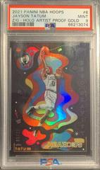Jayson Tatum [Hyper Gold] #6 Basketball Cards 2021 Panini Hoops Zero Gravity Prices