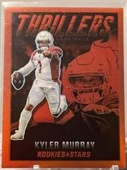 Kyler Murray [Red] #TH-11 Football Cards 2022 Panini Rookies & Stars Thrillers Prices