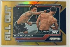 Max Holloway [Gold] #24 Ufc Cards 2023 Panini Prizm UFC All Out Prices