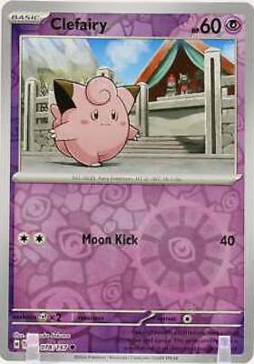 Clefairy [Reverse Holo] #78 Pokemon Twilight Masquerade