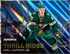 Kirill Kaprizov Hockey Cards 2022 Upper Deck Synergy Thrill Rides Prices