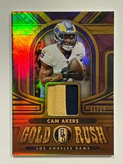 Cam Akers [Rose Gold] #GR-CA Football Cards 2023 Panini Gold Standard Rush Prices