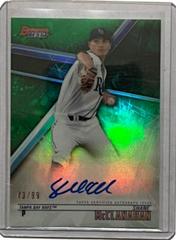 Shane McClanahan [Green] #B18-SM Baseball Cards 2018 Bowman's Best of 2018 Autographs Prices