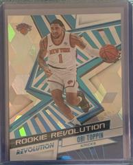 Obi Toppin [Cubic] #1 Basketball Cards 2020 Panini Revolution Rookie Prices