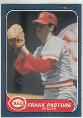 Frank Pastore #185 Baseball Cards 1986 Fleer Prices
