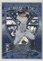 Clint Frazier [Blue Ice] Baseball Cards 2018 Panini Chronicles Crusade Prices