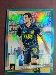 Carlos Vela [Aqua] #BCS-3 Soccer Cards 2022 Topps Chrome MLS Big City Strikers Prices
