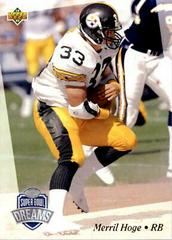 Merril Hoge #48 Football Cards 1993 Upper Deck NFL Experience Prices