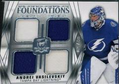 Andrei Vasilevskiy Hockey Cards 2020 Upper Deck The Cup Foundations Quad Jersey Prices