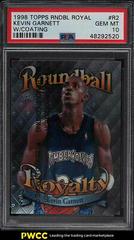Kevin Garnett [w/Coating] Basketball Cards 1998 Topps Roundball Royalty Prices