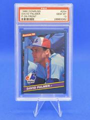 David Palmer [P on Front] #254 Baseball Cards 1986 Donruss Prices