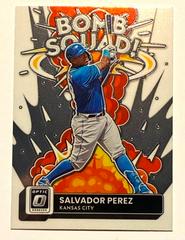 Salvador Perez Baseball Cards 2022 Panini Donruss Optic Bomb Squad Prices