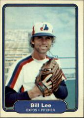Bill Lee #194 Baseball Cards 1982 Fleer Prices