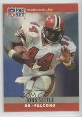 John Settle #37 Football Cards 1990 Pro Set FACT Cincinnati Prices