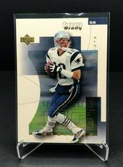 Tom Brady [Radiance] #58 Football Cards 2004 Upper Deck Finite Prices