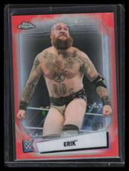 Erik [Orange Refractor] #IV-5 Wrestling Cards 2021 Topps Chrome WWE Image Variations Prices