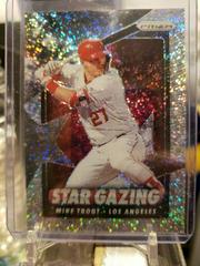 Mike Trout [White Sparkle] Baseball Cards 2020 Panini Prizm Star Gazing Prices