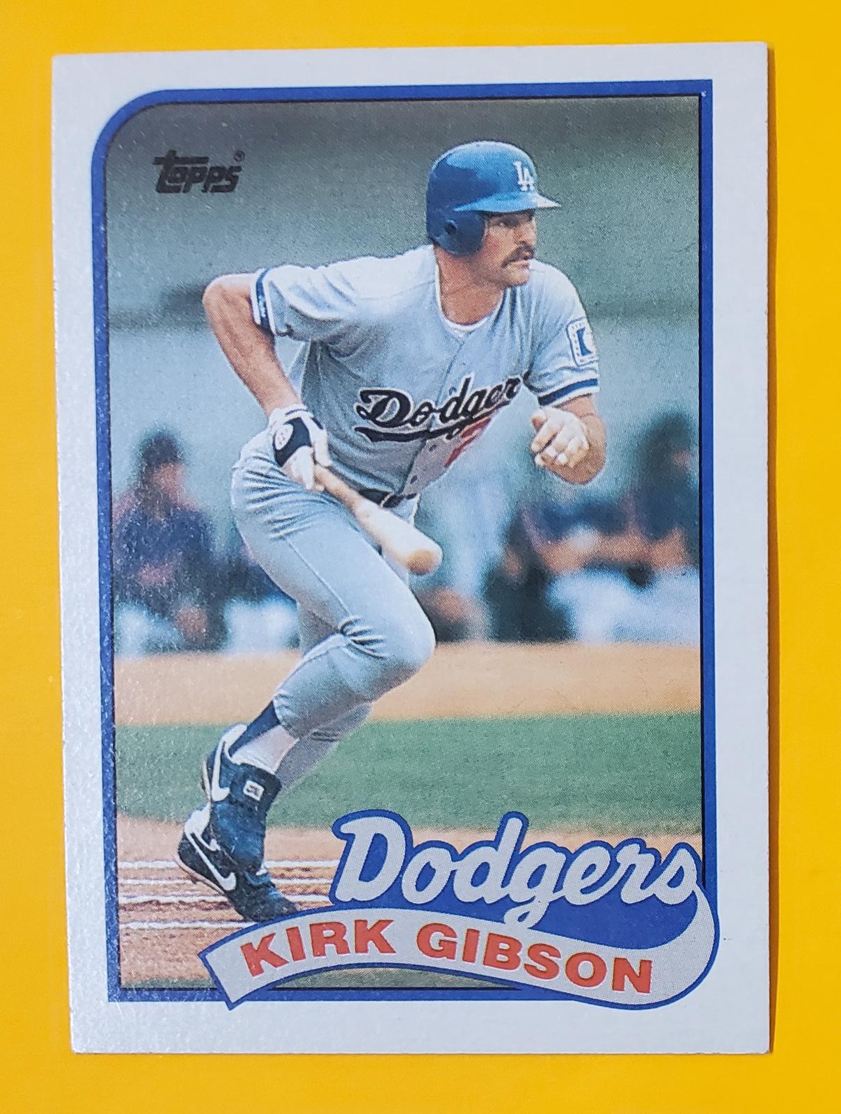Kirk Gibson 340 Prices 1989 Topps Tiffany Baseball Cards