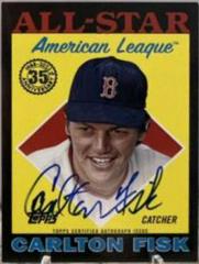 Carlton Fisk [Black] #88ASA-CFI Baseball Cards 2023 Topps 1988 All Star Autographs Prices