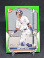 Abel Bastidas [Neon Green] #BP-113 Baseball Cards 2023 Bowman Paper Prospects Prices