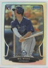 Wil Myers [Refractor] #2 Baseball Cards 2013 Bowman Chrome Prices