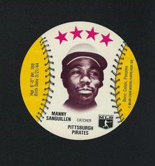 Manny Sanguillen Baseball Cards 1976 Carousel Discs Prices
